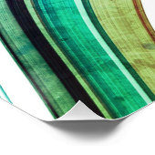 Pulsblasen-Spaß / Greenleaf / Poster (Ecke)