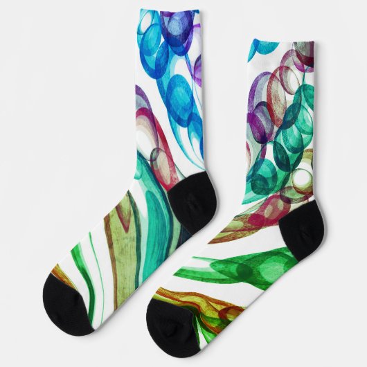 Pulsblasen-Spaß / Greenleaf / Socken (Linkes Detail)