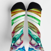 Pulsblasen-Spaß / Greenleaf / Socken (Oben)