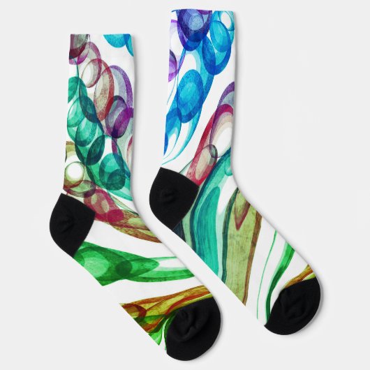 Pulsblasen-Spaß / Greenleaf / Socken (Rechts)