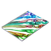 Pulsblasen-Spaß / Greenleaf/Spirale Notizblock (Linke Seite)