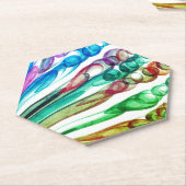 Pulsblasen-Spaß / Greenleaf / Untersetzer (angewinkelt)