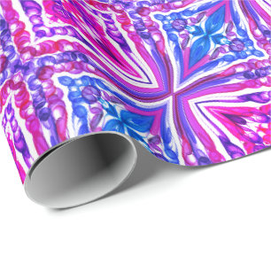 Pulsblasen-Spaß / Miami / Spiegelreflex-Drehung / Geschenkpapier