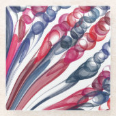 Pulsblasen-Spaß / Original / Glasuntersetzer (Vorderseite)