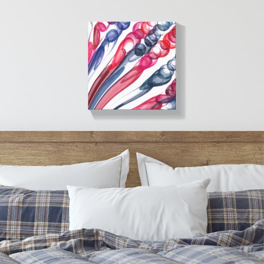 Pulsblasen-Spaß / Original / Leinwanddruck (Insitu (Schlafzimmer))