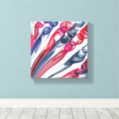 Pulsblasen-Spaß / Original / Leinwanddruck (Insitu (Holzboden))