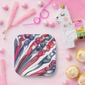 Pulsblasen-Spaß / Original / Pappteller (Party)