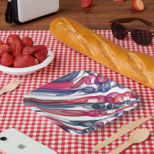 Pulsblasen-Spaß / Original / Pappteller (Picknick)