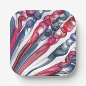 Pulsblasen-Spaß / Original / Pappteller (Vorderseite)