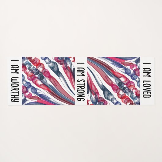 Pulsblasen-Spaß / Original / Yogamatte (Rückseite (Horizontal))