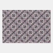 Pulsblasen-Spaß / San Telmo / Mirror-Drehung / Geschenkpapier Set (Vorderseite 2)