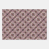 Pulsblasen-Spaß / San Telmo / Mirror-Drehung / Geschenkpapier Set (Vorderseite)