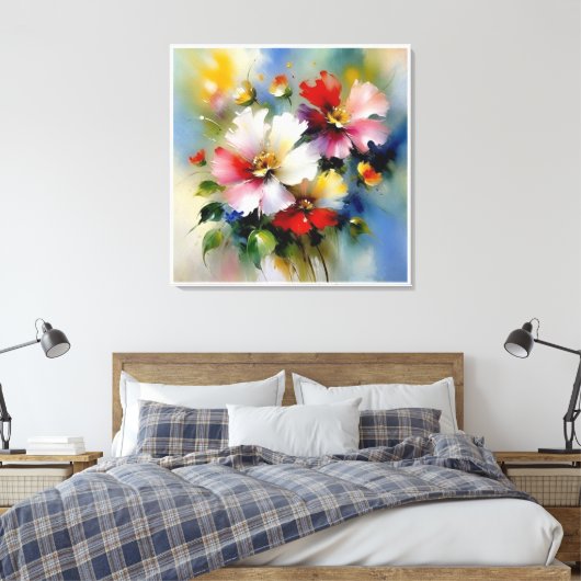 pulse #3 leinwanddruck (Insitu (Schlafzimmer))