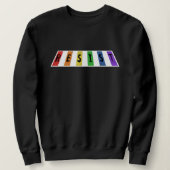 Pulse Crosswalk Chalk Residenz Sweatshirt (Design vorne)