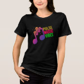 Pulse Music Vibes T - Shirt - Trendy Music Graphic (Vorderseite)