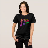 Pulse Music Vibes T - Shirt - Trendy Music Graphic (Vorderseite voll)