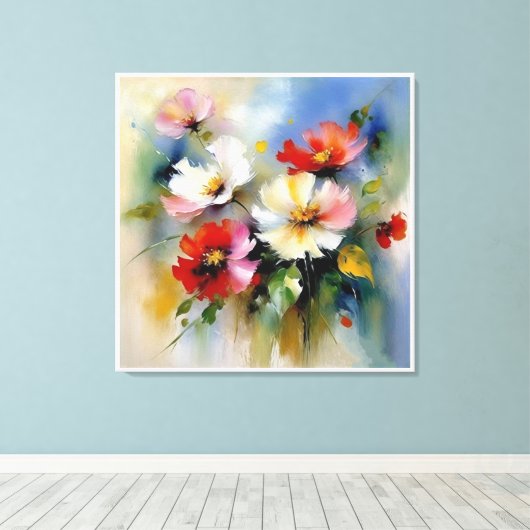 Pulse P#1 Leinwanddruck (Insitu (Holzboden))