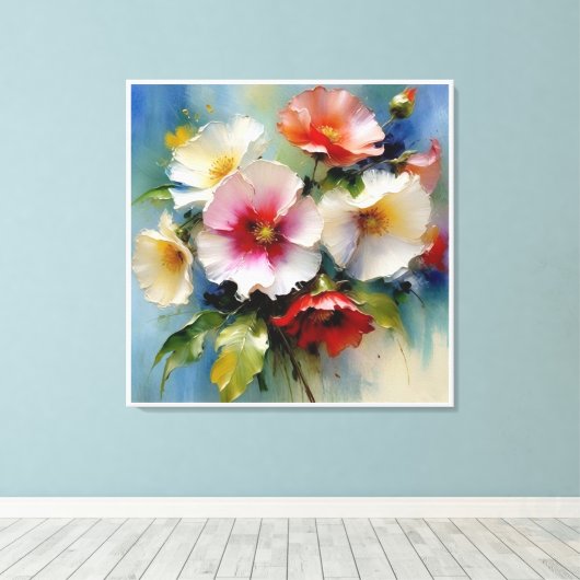 pulse P#2 Leinwanddruck (Insitu (Holzboden))