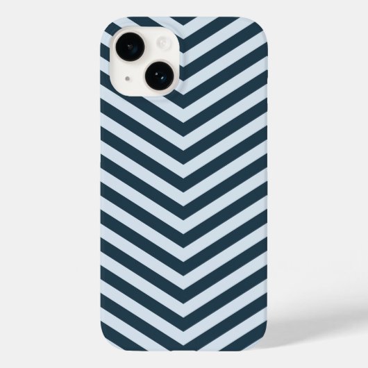 Pulse Point Bold & Blau Case-Mate iPhone Hülle (Rückseite)