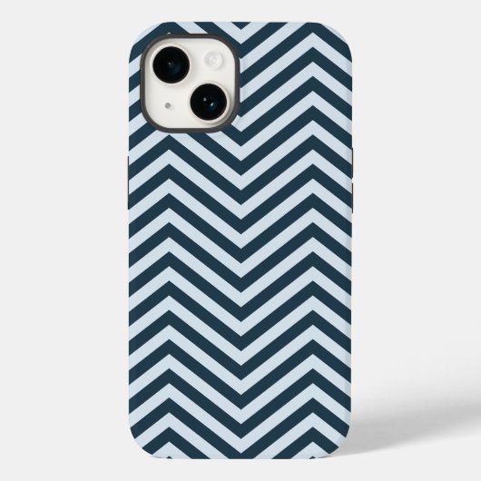 Pulse Point Bold & Blau Case-Mate iPhone Hülle (Rückseite)