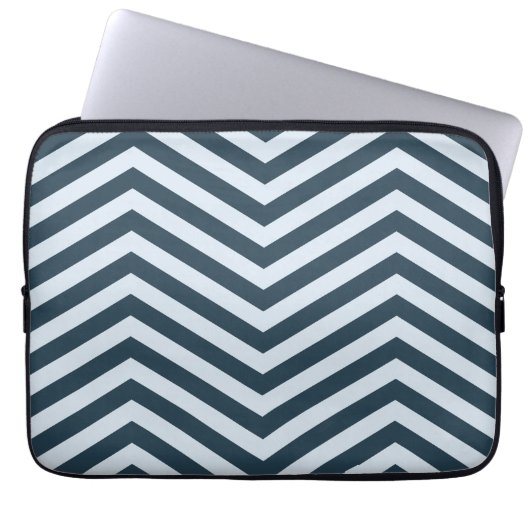 Pulse Point Bold & Blau Laptopschutzhülle (Vorderseite)