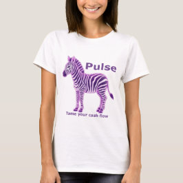 Pulse Zebra Becher T-Shirt
