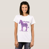 Pulse Zebra Becher T-Shirt (Vorne ganz)