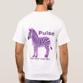 Pulse Zebra T-Shirt (Rückseite)