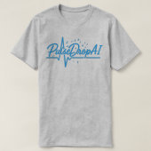 PulseDropAI – Lo-Fi Gear for Dreamers & Beatmakers T-Shirt (Design vorne)