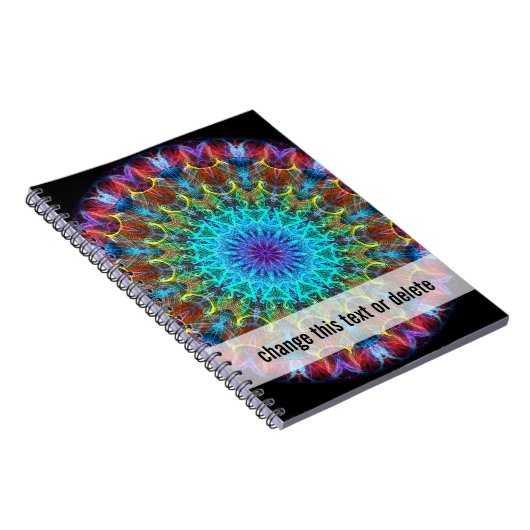 Pulsen im Kaleidoskop Notizblock (Rechte Seite)