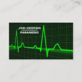 Pulsfrequenzdesign, EMT, paramedic Visitenkarte (Vorderseite)