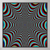 Pulsieren von Riesenfarben-Web Poster (Vorne)