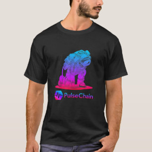 Pulskette Krypto Token Hex Kryptowährung T-Shirt