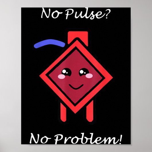 Pulsproblem Ecmo Krankenschwester Perfusionist Cvi Poster (Vorne)
