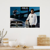 Pulssammlung - Skateboard-Poster Poster (Küche)