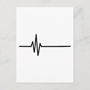 Pulsschlag Postkarte