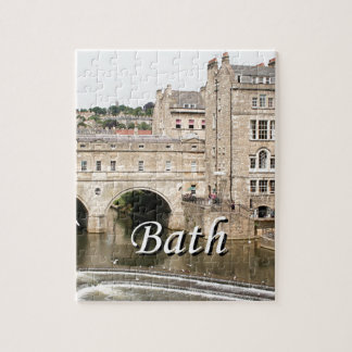 Pulteney Bridge, Avon River, Bath, England 2 Puzzle