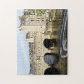 Pulteney Bridge und River Avon, Bath, England Puzzle (Vertikal)