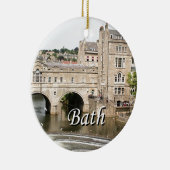 Pulteney Brücke, Avon-Fluss, Bad, England 2 Keramikornament (Rechts)