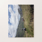 Pululahua Vulkan-Krater, Ecuador-Puzzlespiel Puzzle (Vertikal)