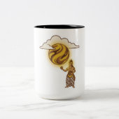 Pulung Zweifarbige Tasse (Mittel)