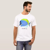 Pulver-Blau-Geruch-T - Shirt (Vorne ganz)