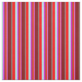 Pulver Blau, Rot, Grau, Maroon & Fuchsia Muster Stoff (Muster)