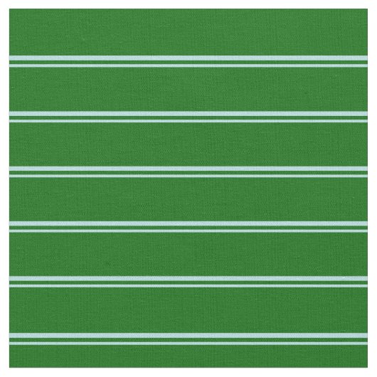 Pulver Blau und dunkelgrüne Linien Stoff (Nahaufnahme)