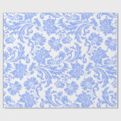 Pulver-, Blau- und Weißblütendampfer Geschenkpapier (Flach)