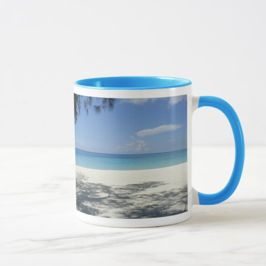 Pulver-Blau-Wecker-Strand-Tasse Tasse (Rechts)