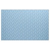 Pulver Blaue Lacrosse Weiße Sticks Gemustert Stoff (Fat Quarter (45,7 x 55,9 cm))