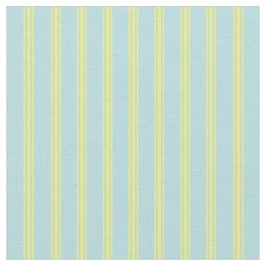 Pulver Blaue und gelbe Muster Stoff (Nahaufnahme)