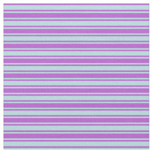 Pulver Blaue und orchid farbige Streifen Stoff