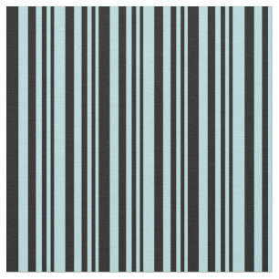 Pulver Blaue und schwarze farbige Streifen Stoff